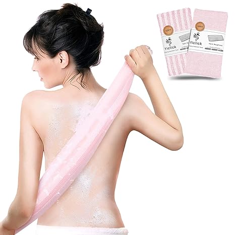Yiclick Exfoliating Washcloth Towel 2 Pack